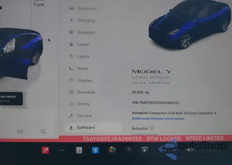 2024 Tesla Model Y Long Range Dual Motor All-Wheel Drive from USA, damaged, VIN 7SAYGDEE3RA268033